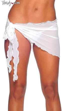 Sexy Mesh Mini Wrap -Swimwear Promotion Store BZ 1060ME WH F MM2013