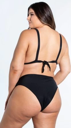 Plus Size San Salvador High Waist Bikini -Swimwear Promotion Store ES 6595X BLK 9 YANDY PS02172022