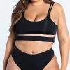 Plus Size Aitutaki Lagoon Bikini Swimsuit -Swimwear Promotion Store ES 6604X BLK 1 YANDY PS02172022