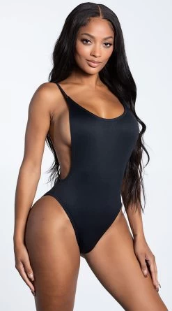 Yandy Vintage Lifeguard One Piece Swimsuit -Swimwear Promotion Store EY 3776 BLK 3 YANDY PS06232021