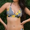 Yandy Golden Rose Chevron Bikini Bottom
