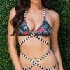 Yandy Vibrant Blossoms Thong Bikini Bottom -Swimwear Promotion Store EY 3825T 3842B PS08232017