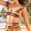 Yandy Pop Hits High Waisted Bikini Bottom