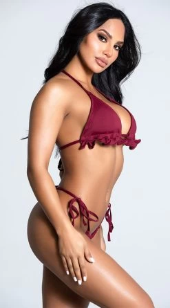 Yandy Riptide Ruffle Bikini Bottom 15 Yandy Riptide Ruffle Bikini Bottom -Swimwear Promotion Store EY 4206T 4206B RED 6 PS12172020