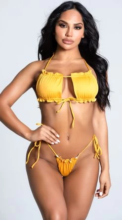 Yandy Stay Current Bikini Bottom 26 Yandy Stay Current Bikini Bottom -Swimwear Promotion Store EY 4208T 4208B YELLOW 13 PS12172020