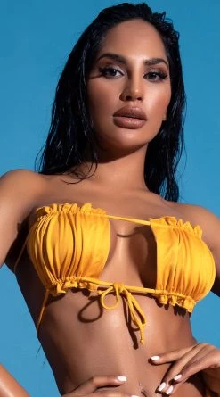 Yandy Stay Current Halter Bandeau Top -Swimwear Promotion Store EY 4208T TOP PS12182020 EDS 512