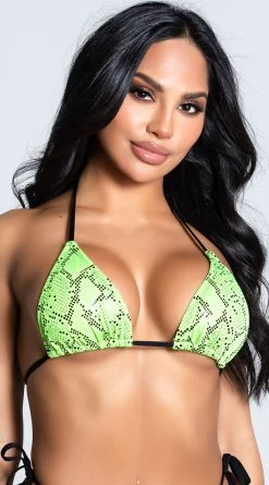 Yandy Snake It Til You Make It Bikini Top 14 Yandy Snake It Til You Make It Bikini Top -Swimwear Promotion Store EY 4210T TOP GREEN 3 PS12172020