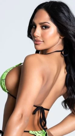 Yandy Snake It Til You Make It Bikini Top 19 Yandy Snake It Til You Make It Bikini Top -Swimwear Promotion Store EY 4210T TOP GREEN 9 PS12172020