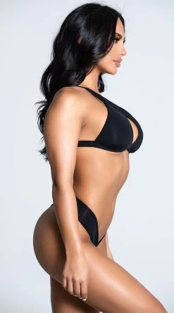 Yandy I Can Sea Clearly Now Bikini Bottom -Swimwear Promotion Store EY 4212T 4212B BLACK 6 PS12172020