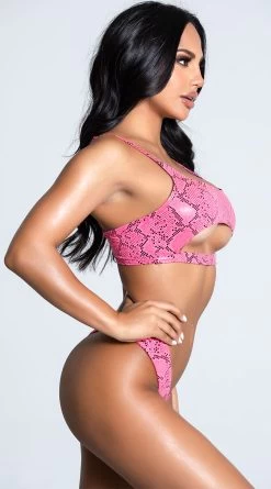 Yandy Craving Cobra Bikini Bottom -Swimwear Promotion Store EY 4214T 4214B PINK 5 PS12172020