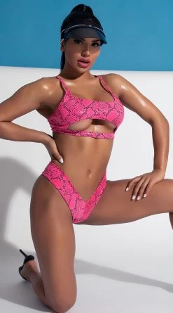 Yandy Craving Cobra Bikini Bottom -Swimwear Promotion Store EY 4214T 4214B PS12182020 EDS 256