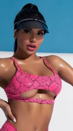 Yandy Craving Cobra Bikini Top -Swimwear Promotion Store EY 4214T TOP PS12182020 EDS 256