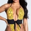 Yandy Golden Hour Cobra One Piece Swimsuit -Swimwear Promotion Store EY 4217 1 UPDATED PS12172020