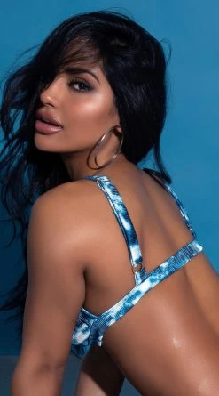 Yandy Dye Hard For Love Triangle Bikini Top -Swimwear Promotion Store EY 4220T TOP PS12172020 EDS 102