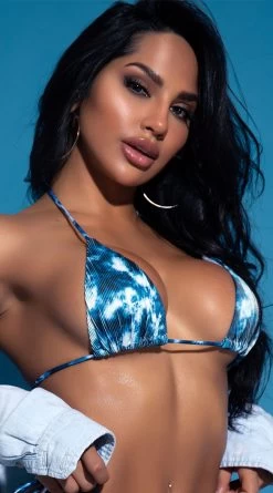 Yandy Tempting Tie Dye Bikini Top -Swimwear Promotion Store EY 4222T TOP PS12172020 EDS 180