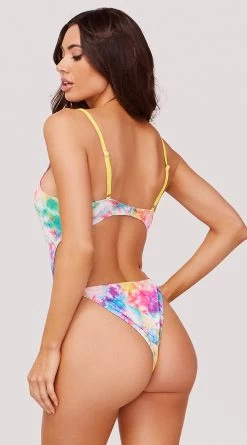 Yandy Old Habits Dye Hard One Piece Swimsuit 9 Yandy Old Habits Dye Hard One Piece Swimsuit -Swimwear Promotion Store EY 4223 YANDY ONE PIECE SWIMSUIT RAINBOW TIE DYE 1385
