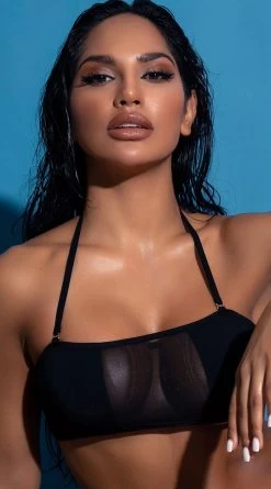 Yandy Beach You To It Bandeau Top -Swimwear Promotion Store EY 4224T TOP PS12182020 EDS 670