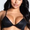 Yandy Metal Heart Bikini Top -Swimwear Promotion Store EY 4234T TOP BLACK 3 PS12172020