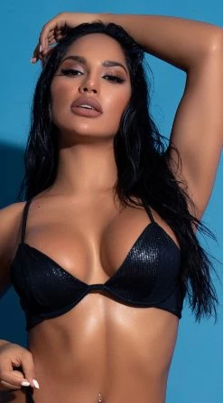 Yandy Metal Heart Bikini Top -Swimwear Promotion Store EY 4234T TOP PS12182020 EDS 481