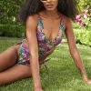 Yandy Tropical Oasis One Piece Swimsuit -Swimwear Promotion Store EY 4301 1 EDS Yandy 2022EVERGREEN