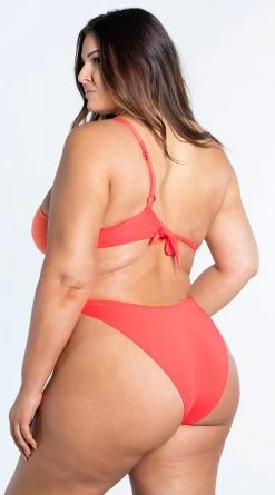 Plus Size Yandy Island Oasis One Piece Swimsuit -Swimwear Promotion Store EY 4317X CORAL 8 YANDY PS02172022