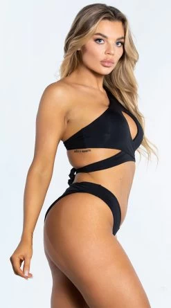Yandy Basic Low Rise Bikini Bottom -Swimwear Promotion Store EY 4324T 4324B BLK 4 YANDY PS02172022