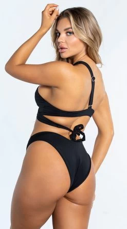 Yandy Basic Low Rise Bikini Bottom -Swimwear Promotion Store EY 4324T 4324B BLK 8 YANDY PS02172022