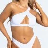 Yandy Essential White Basic Bikini Bottom -Swimwear Promotion Store EY 4329T 4329B WHT 3 YANDY PS02172022