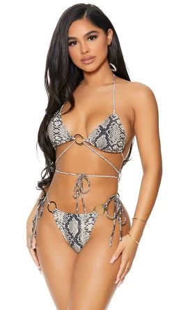 Forplay Saint Kitts Bikini Swimsuit -Swimwear Promotion Store FP 441401 reptile alt3 lg 2021APR29176