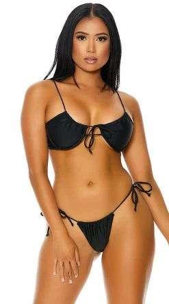 Forplay Saint Croix Bikini Swimsuit -Swimwear Promotion Store FP 441416 black alt3 lg 2021APR29176