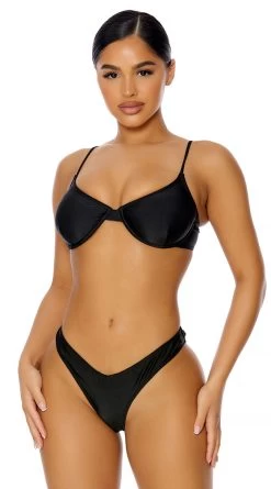 Forplay Trinidad Black Bikini -Swimwear Promotion Store FP 442305 BLK 4 2022MARCH47755
