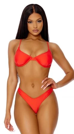 Forplay Trinidad Red Bikini -Swimwear Promotion Store FP 442305 TOM 4 2022MARCH47755