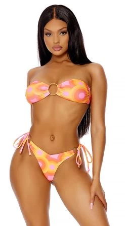 Forplay Antigua Colorful Thong Bikini