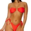 Forplay Antigua Red Thong Bikini -Swimwear Promotion Store FP 442308 TOM 3 2022MARCH47755