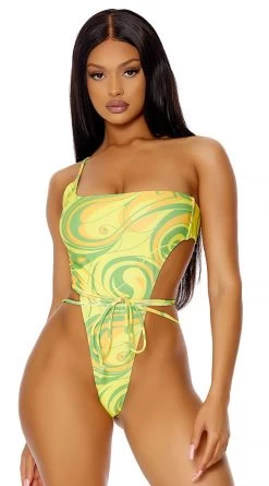 Forplay Turks And Caicos Pineapple One Piece Swimsuit