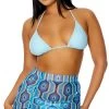 Forplay Covered Up Ruched Aquatic Pool Skirt -Swimwear Promotion Store FP 442317 ACI 1 2022MARCH47755