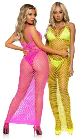 LEG AVENUE Net Ready Maxi Dress 26 LEG AVENUE Net Ready Maxi Dress -Swimwear Promotion Store LA 86963 01