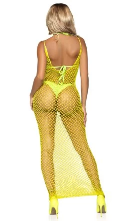 LEG AVENUE Net Ready Maxi Dress 31 LEG AVENUE Net Ready Maxi Dress -Swimwear Promotion Store LA 86963 02 106