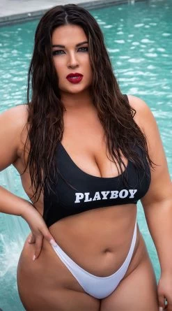 Playboy Plus Size Easy Like 80's One Piece -Swimwear Promotion Store PB 4187X 1 EDS YANDY PS03182021
