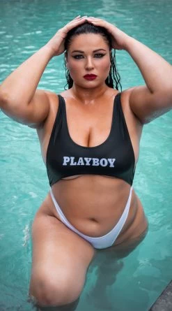 Playboy Plus Size Easy Like 80's One Piece -Swimwear Promotion Store PB 4187X 3 EDS YANDY PS03182021