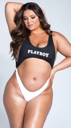 Playboy Plus Size Easy Like 80's One Piece -Swimwear Promotion Store PB 4187X 5 YANDY PS03242021