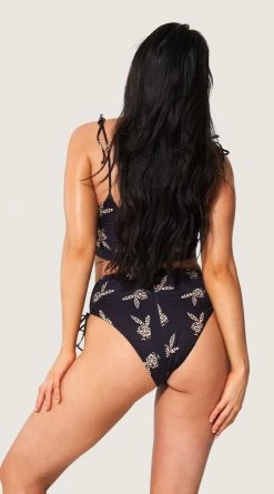 Playboy Peekaboo Leopard Bikini -Swimwear Promotion Store PB EY4336 B 2 2022JUNE48744