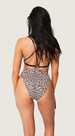 Playboy Leopard Vibes One Piece Swimsuit -Swimwear Promotion Store PB EY4339 MULTI B 2022JUNE48744