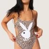 Playboy Leopard Vibes One Piece Swimsuit -Swimwear Promotion Store PB EY4339 MULTI F 2 2022JUNE48744