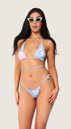 Playboy Summer Sunset String Bikini -Swimwear Promotion Store PB EY4345 MULTI F 2 2022JUNE48744