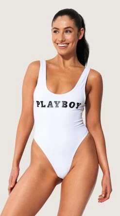 Playboy Classic Edition One Piece Swimsuit -Swimwear Promotion Store PB EY4348 F 2022JUNE48744